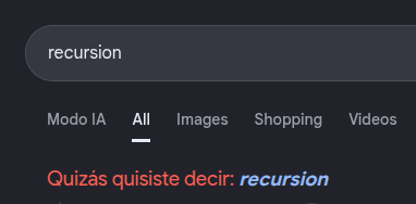 Recursion joke